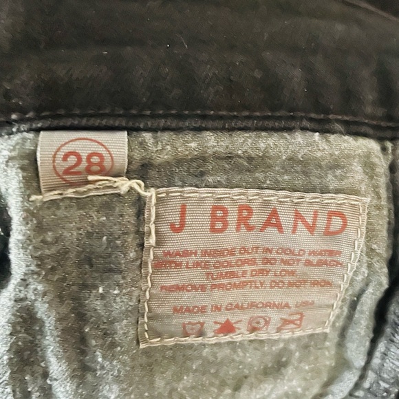 J Brand Heartbreaker Black Flare Slight Stretch Jean - Picture 4 of 11